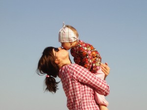 Maman solo et son enfant